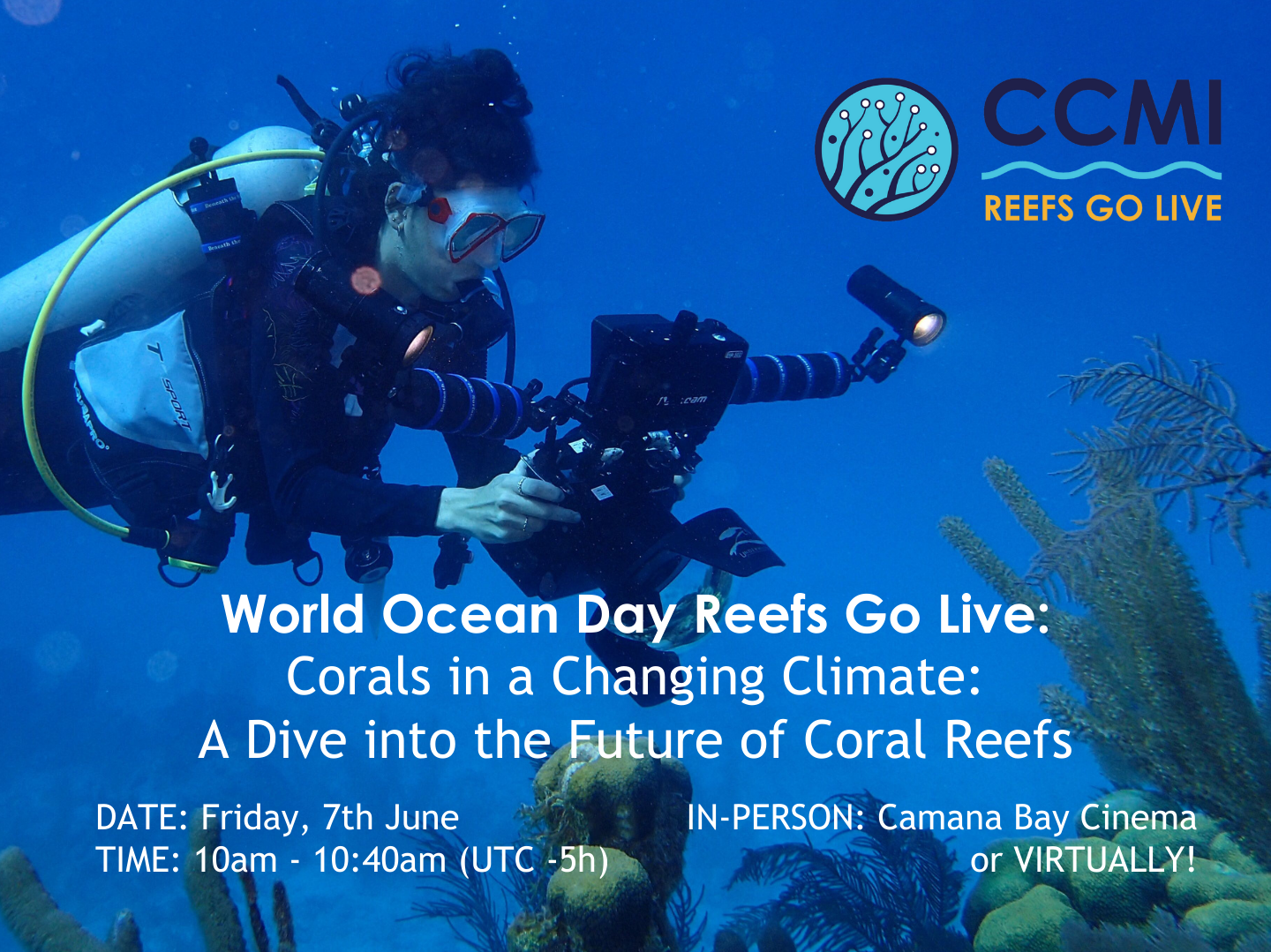 World Ocean Day Reefs Go Live at the Camana Bay Cinema