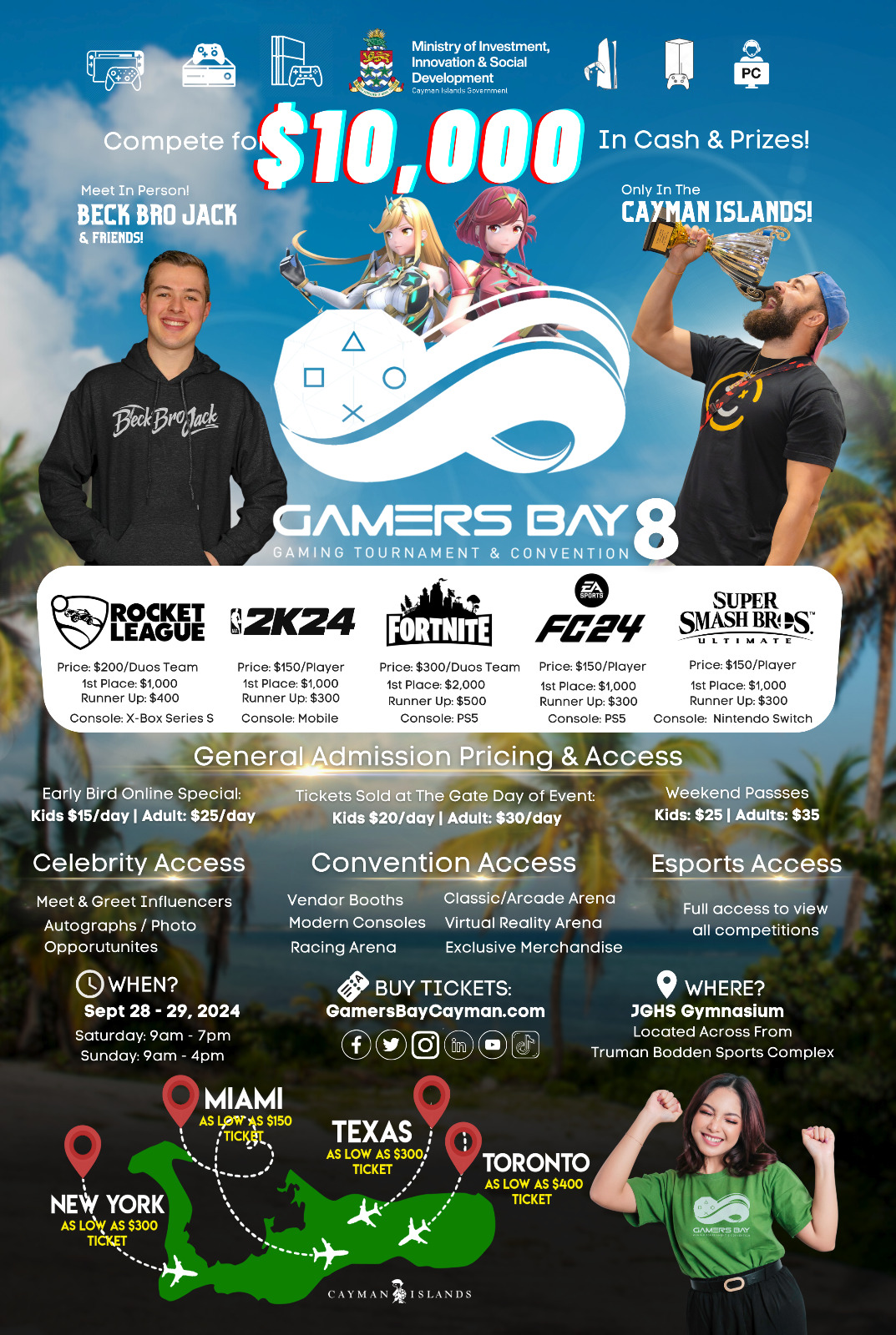 Gamers Bay 8: Gaming Tournament &amp; Convention