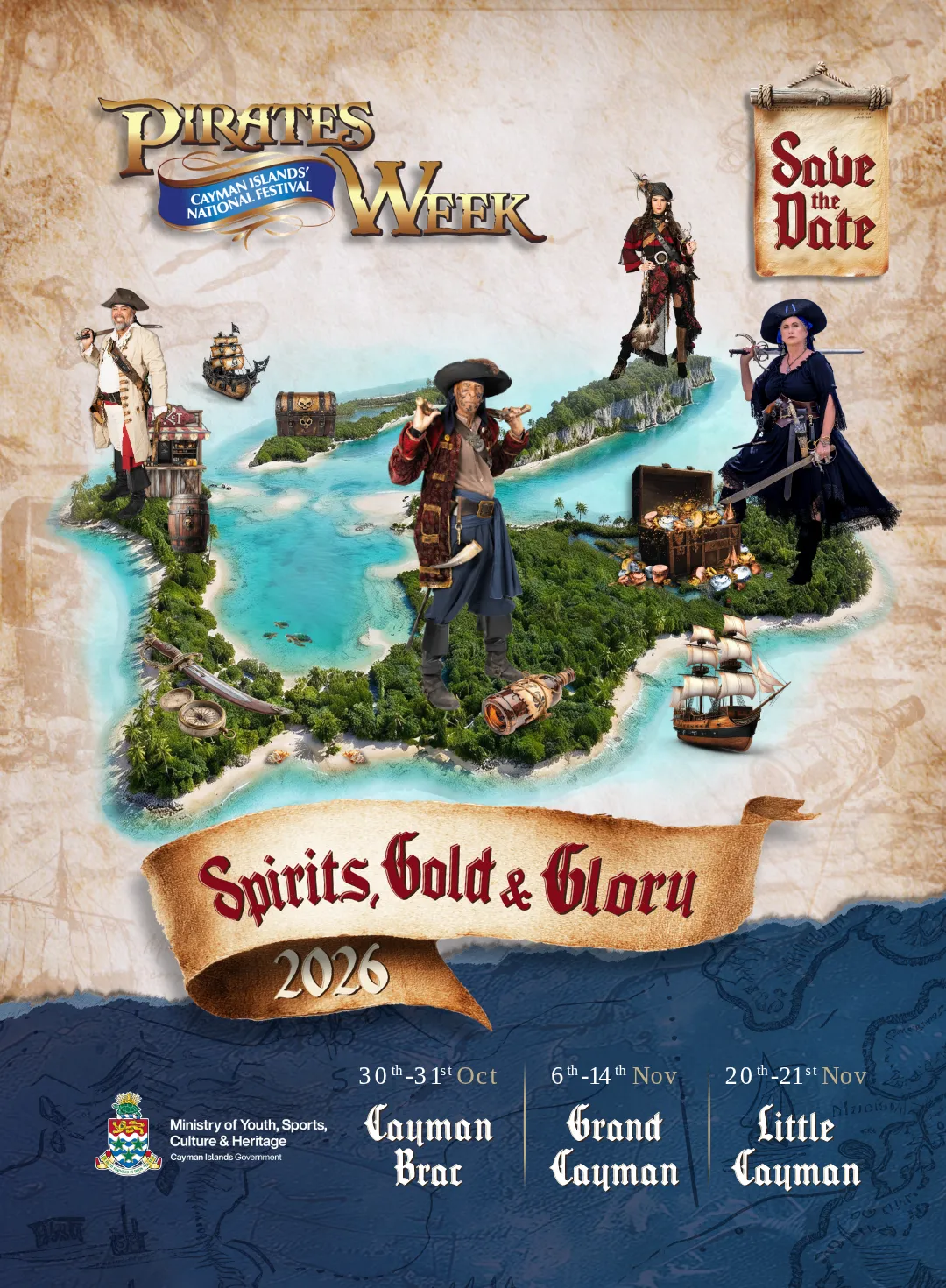 Pirates Week 2026 Celebrations - Grand Cayman